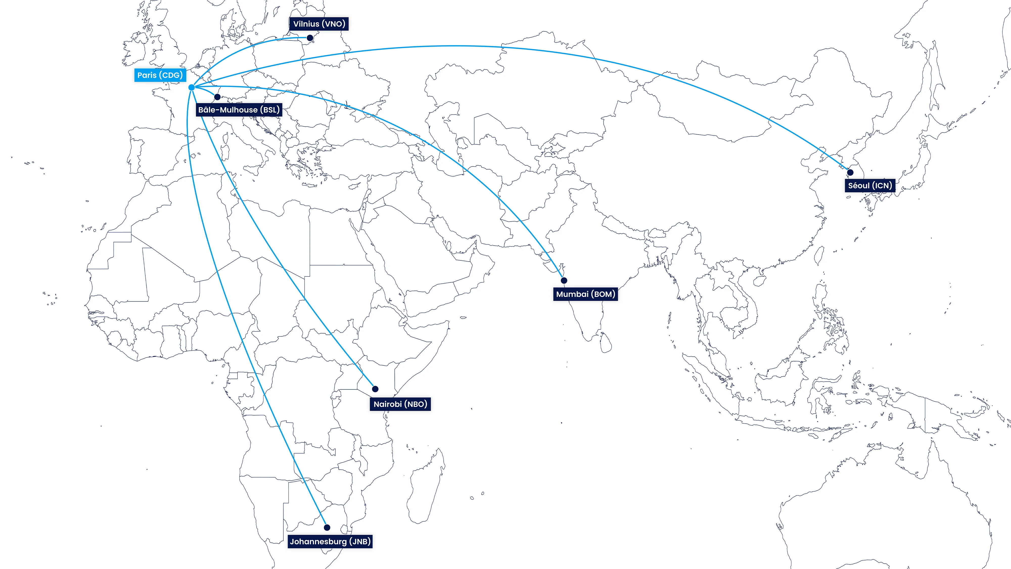 Nouvelles destinations Air Similan au départ de Paris-Charles de Gaulle