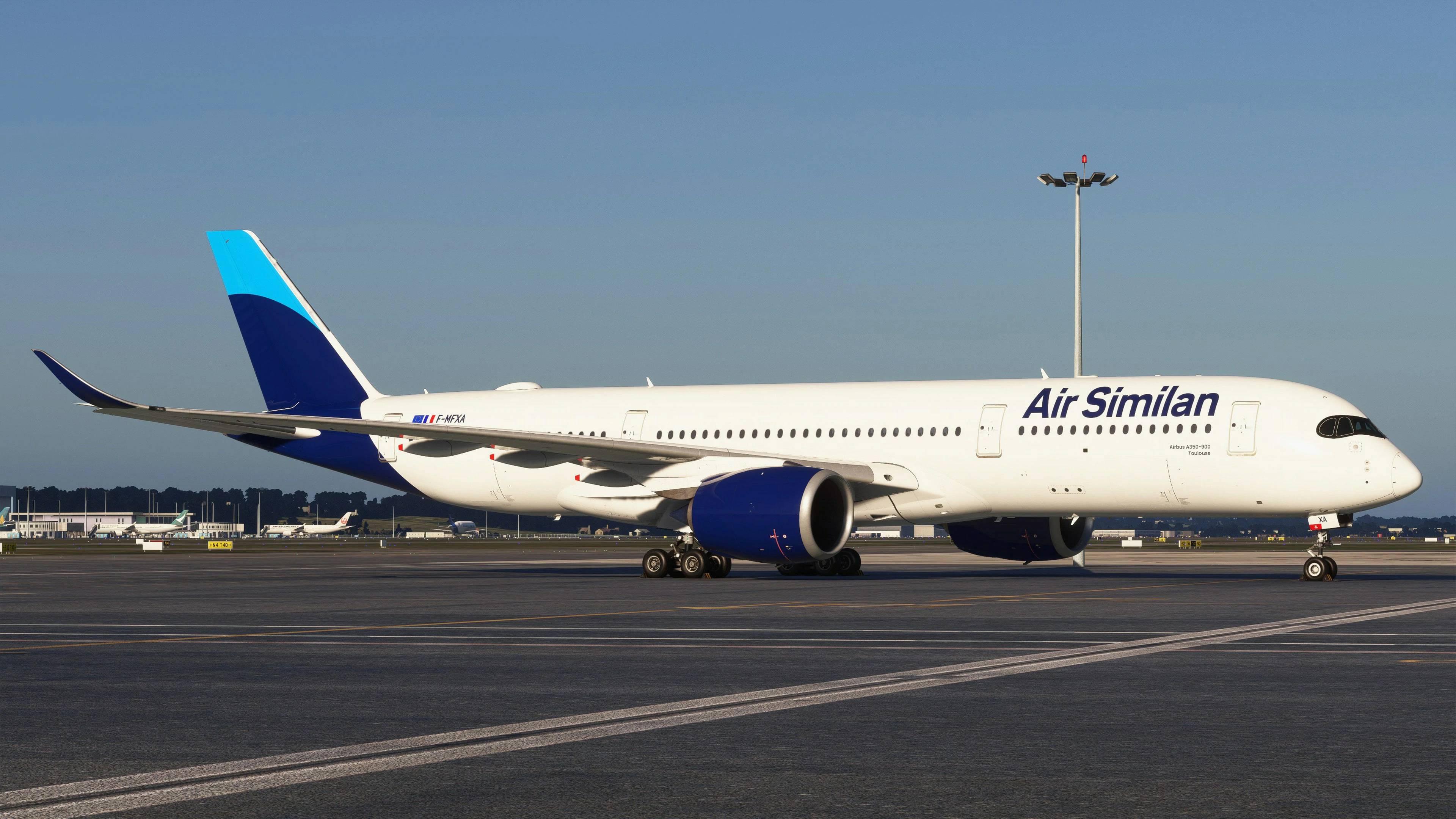 F-MFXA, Air Similan's first A350-900