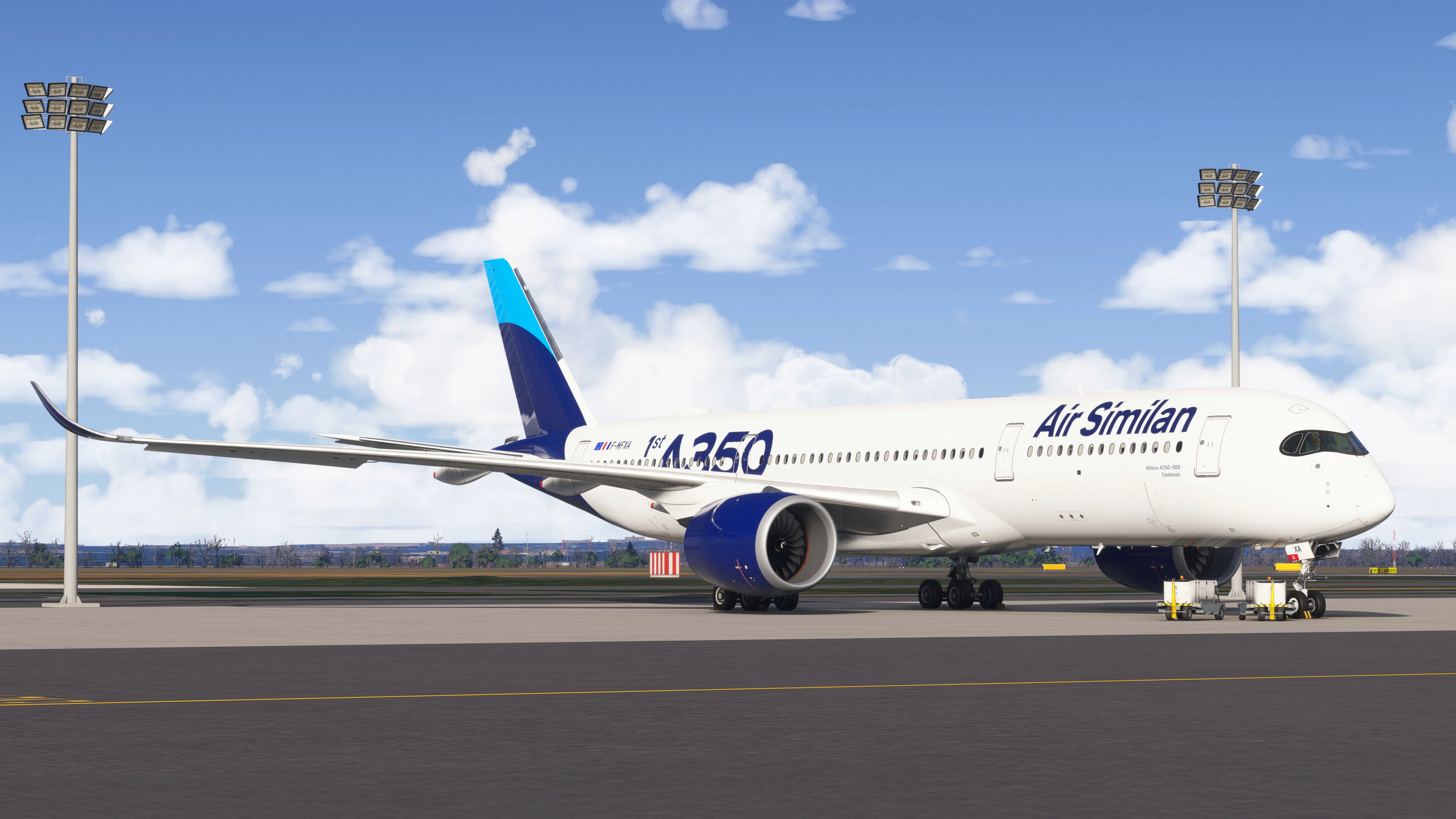 F-MFXA, le premier A350-900 Air Similan