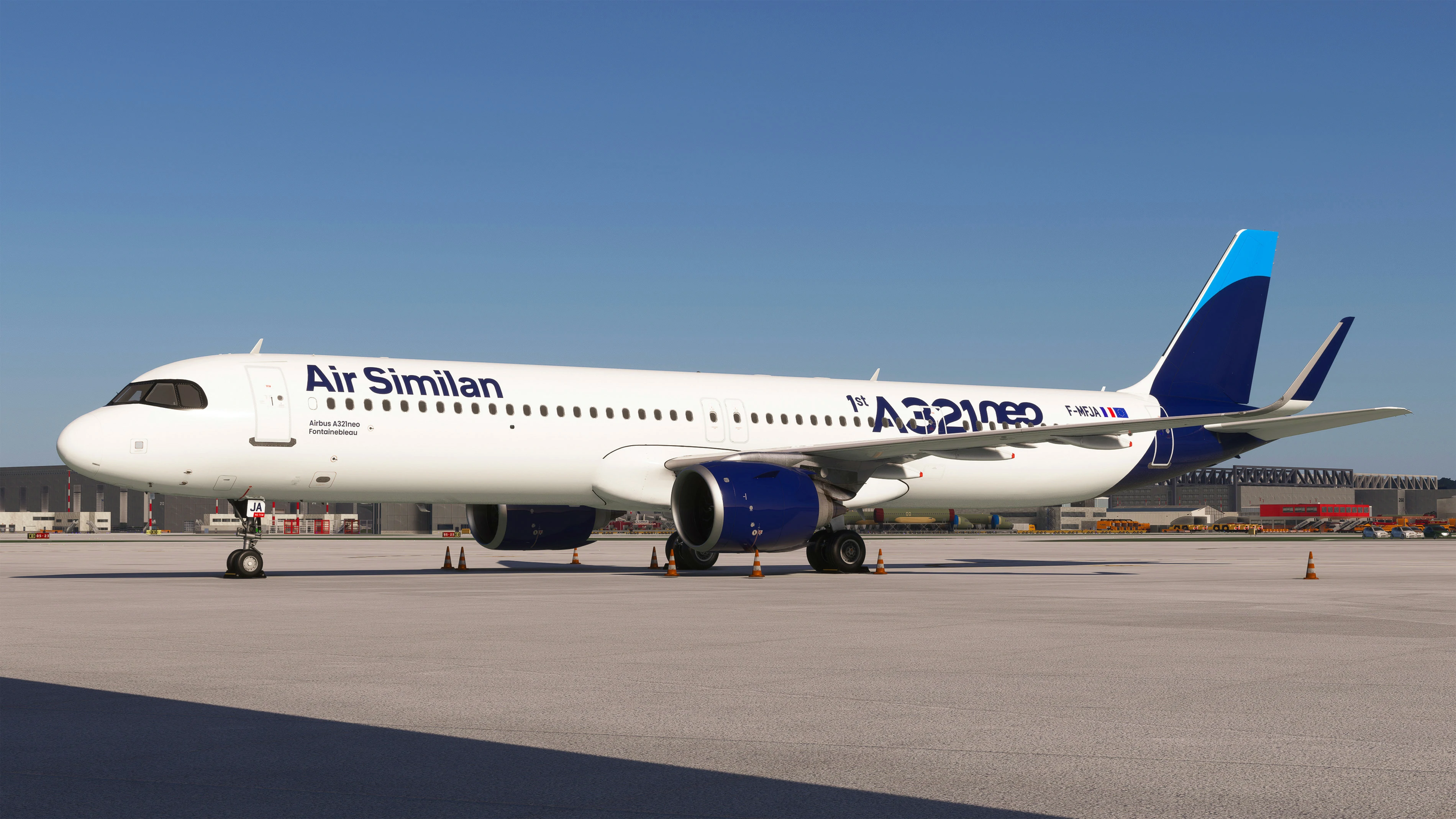 F-MFJA, le premier A321neo d'Air Similan