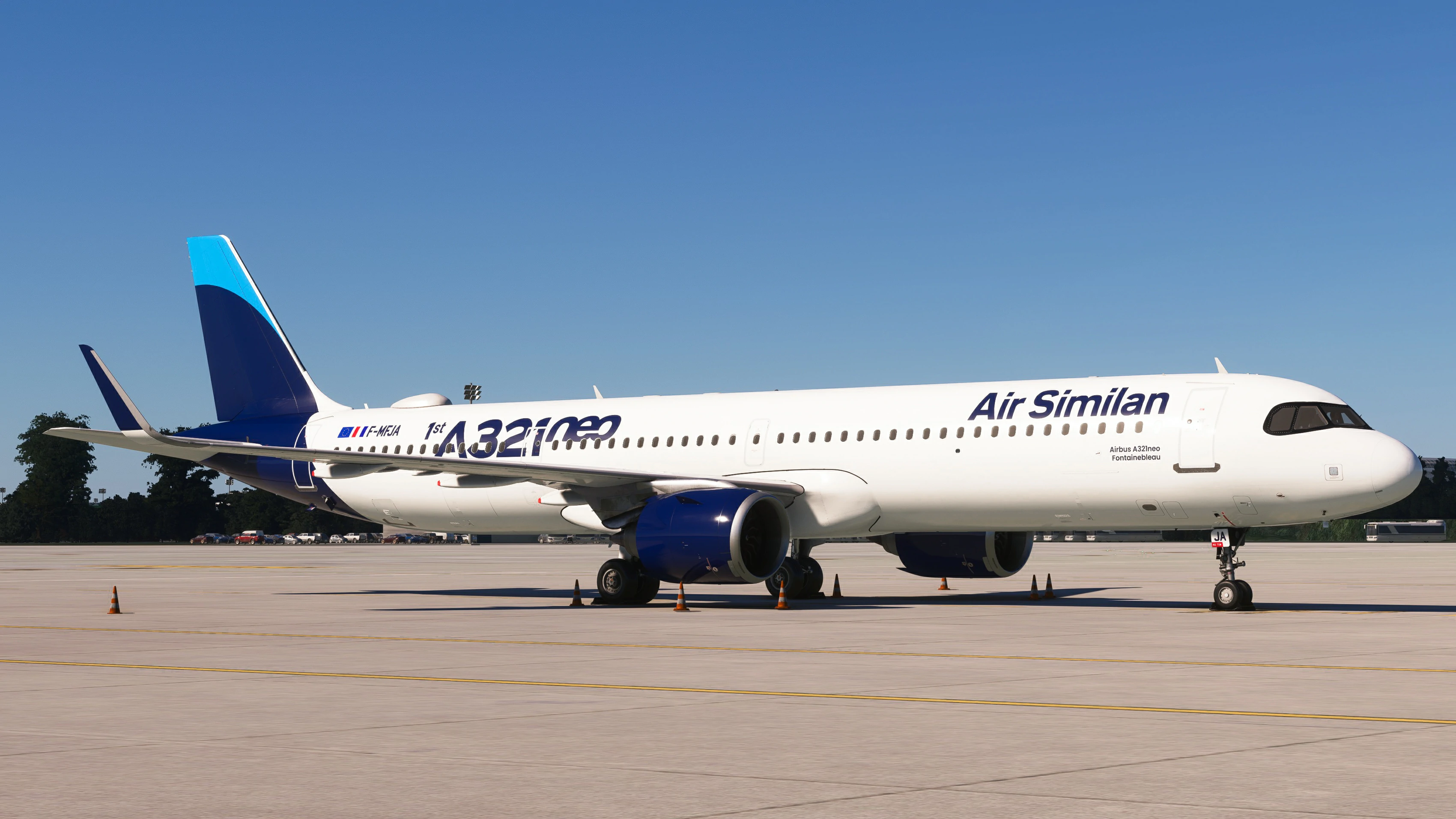 Air Similan takes delivery of its first Airbus A321neoLR and unveils its first A321neo